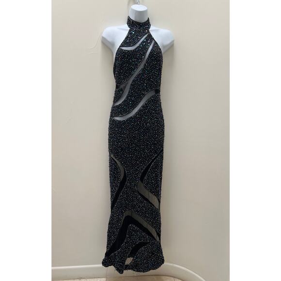 Super Sexy Peekaboo Sequin Gown - Picture 1 of 6